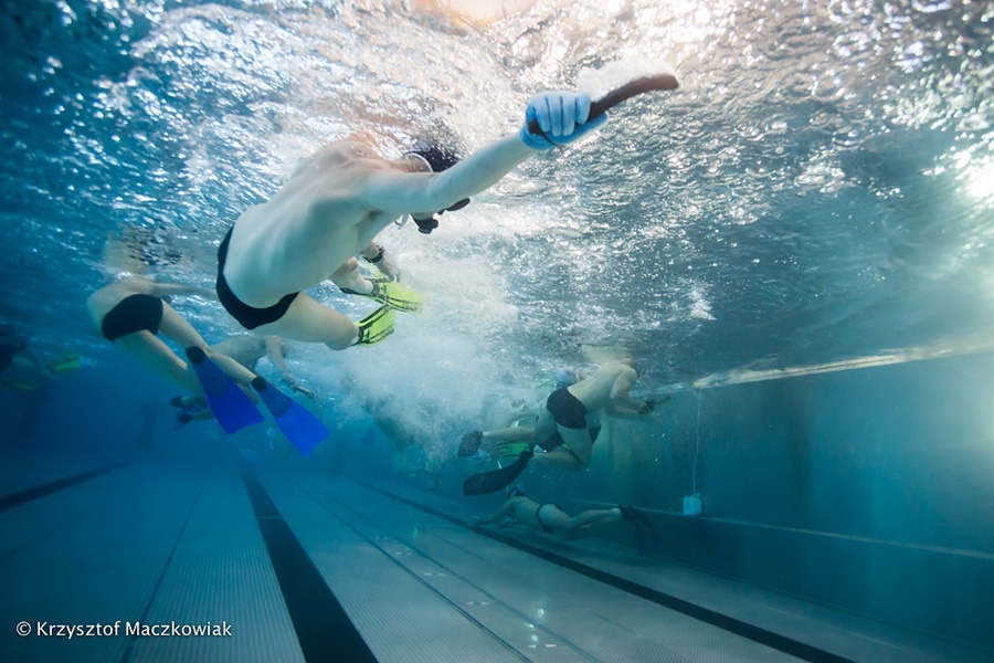 Hokej pod wodą Walenie Siemianowice Śląskie Trzebnica VI 2012